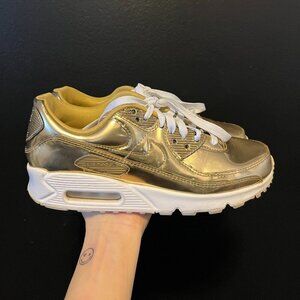 Nike Wmns Air Max 90 SP 'Metallic Gold' Size 8